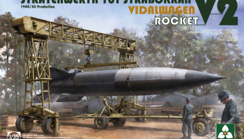 Stratenwerth 16T Strabokran Vidalwagen V2 Rocket 1:35 - Takom