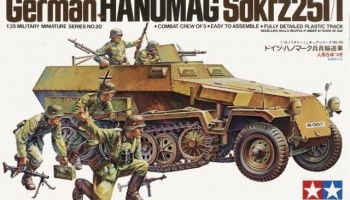 German Hanomag Sd.Kfz.251/1 - Tamiya