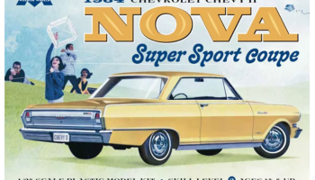 1964 Chevrolet Chevy Nova II Super Sport Coupe 1/25 - Moebius Models