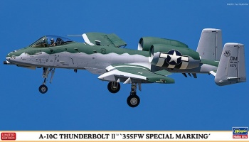 SLEVA  225,-Kč  30% DISCOUNT -  A-10C THUNDERBOLT II™ “355FW SPECIAL MARKING” 1/72 - Hasegawa