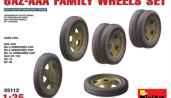 1/35 GAZ – AAA Family Wheels set