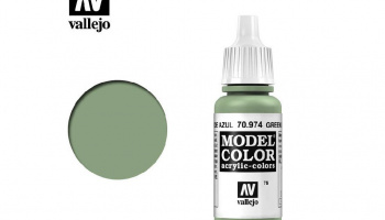 Akrylová barva Vallejo Model Color  Green Sky (17ml) - Vallejo