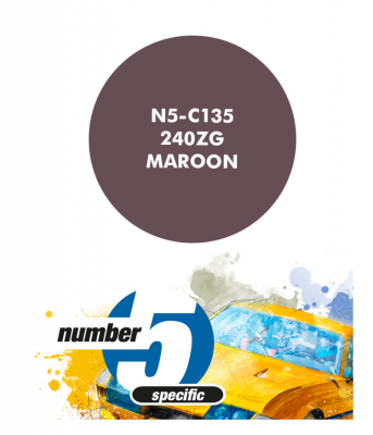 240ZG Maroon  Paint for Airbrush 30 ml - Number 5