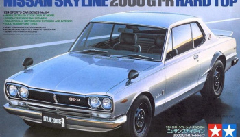 Nissan Skyline 2000GT-R Hard Top 1/24 - Tamiya