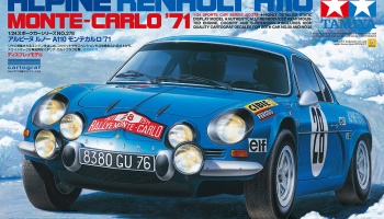 Alpine A110 Monte Carlo 71 - Tamiya
