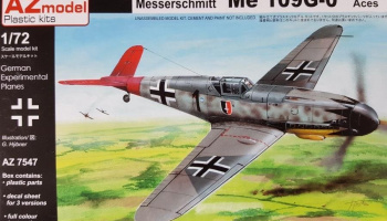 1/72 Bf 109G-0/V/Aces – AZ Model