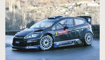 Ford Fiesta WRC TANAK Monte-Carlo 2012 - PIT WALL
