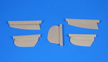 1/48 Spitfire Mk.I - Control Surfaces for Airfix