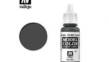 Akrylová barva Vallejo Model Color Black Grey (17ml)