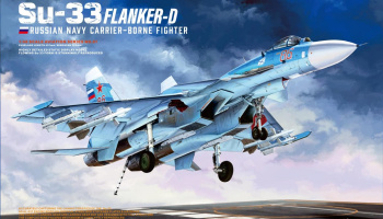 1/48 Su-33 Flanker-D Russian Navy Carrier-Borne Fighter - Minibase