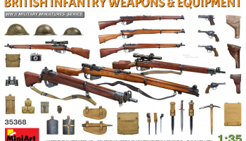 British Infantry Weapons & Equipment 1/35  - Miniart