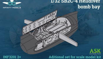 SB2C-4 Helldiver bomb bay 1/32 - Infinity Models