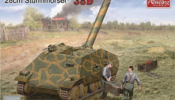 28cm Sturmmörser auf Panzer 38D 1/35 - Amusing Hobby