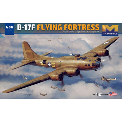 270,-Kč SLEVA (10% DISCOUNT) B-17F Flying Fortress 1:48 - Hong Kong Models