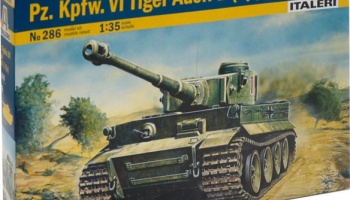 TIGER I AUSF. E/H1 (1:35) Model Kit 0286 - Italeri