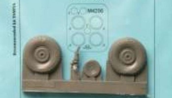 1/48 Mosquito wheels & paint masks for TAMIYA kit