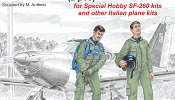 SF-260 Italian Pilots 1/72 – Special Hobby