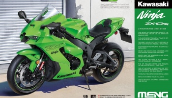 Kawasaki Ninja ZX-10RR 1/9 - Meng Model