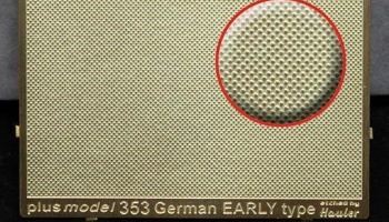 1/35 Engraved plate – German early