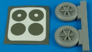 1/32 Bf 109E wheels & paint masks