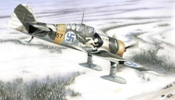 1/48 Fokker D.XXI 4.Sarja with Wasp Junior Engine