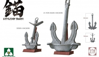 SLEVA 20% DISCOUNT - BATTLESHIP YAMATO ANCHOR 1/16 - Takom