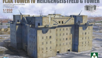 1/350 Flak Tower IV Heiligengeistfeld G Tower - Takom