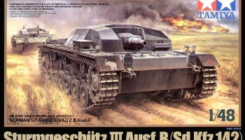SLEVA 17% DISCOUNT - Sturmgeschutz III Ausf. B (Sd.Kfz. 142) 1/48 - Tamiya