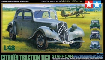 Citroen 11CV (1:48) - Tamiya