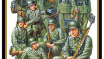 WWII Wehrmacht Infantry Set 1/48 - Tamiya