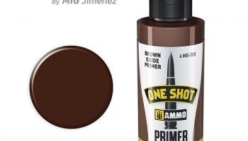 ONE SHOT PRIMER Brown Oxide Primer   Profesional Primer - AMMO Mig