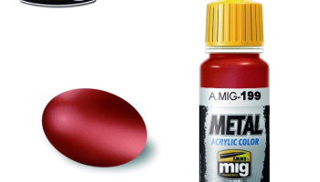 METALLIC Copper Metal Acrylics  0199 (17 ml) - AMMO Mig