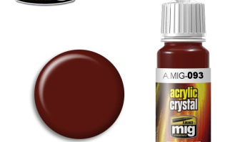 CRYSTAL Red Metal Acrylics  (17 ml) - AMMO Mig