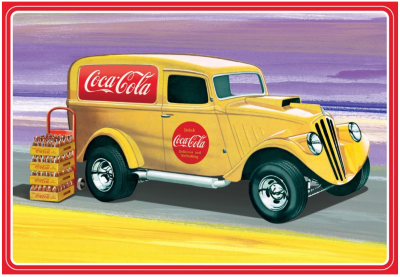 ‘33 Willys Panel Truck Coke 1/25 - AMT