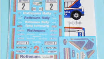 Metro 6R4 - Rothmans rallye team 1986 - J.McRae 1/24 - REJI MODEL