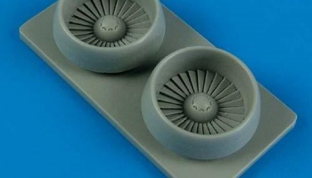 1/72 A-10A Thunderbolt II correct fan blades