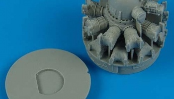 1/48 F6F-3 Hellcat engine