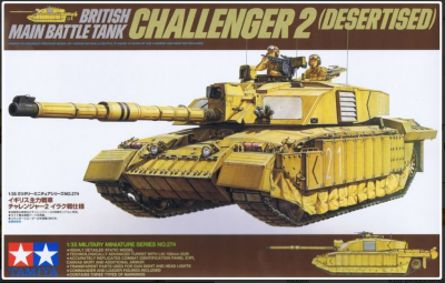 35% SLEVA 35% DISCOUNT  - British Main Battle Tank Challenger 2 (Desertised) (1:35) - Tamiya