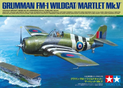 35% SLEVA 35% DISCOUNT - Grumman FM-1 Wildcat/Martlet Mk.V 1/48 - Tamiya