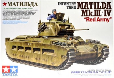 35% SLEVA 35% DISCOUNT  - Matilda Mk.III/IV Red Army (1:35) - Tamiya