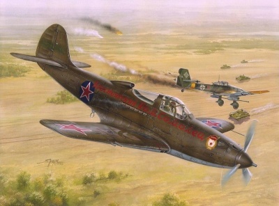 35% SLEVA 35% DISCOUNT - P-39N/Q Aircobra Soviet Gurad Regi.1/32  - Special Hobby