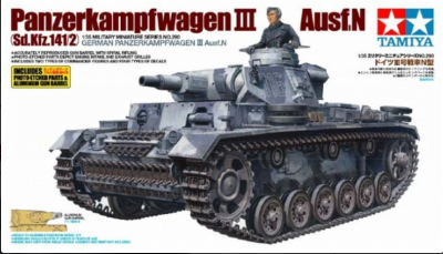 35% SLEVA 35% DISCOUNT - Panzerkampfwagen III Ausf.N (1:35) - Tamiya