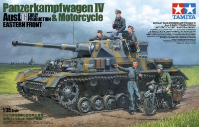 35% SLEVA 35% DISCOUNT - Pz.IV.G & Motorcycle EF 1/35 - Tamiya