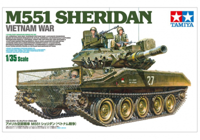 35% SLEVA 35% DISCOUNT  - U.S. Airborne Tank M551 Sheridan (Vietnam War) (1:35) - Tamiya