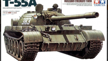 Russian Medium Tank T-55A (1:35) - Tamiya