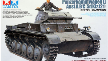 German Panzerkampfwagen II Ausf.A/B/C (1:35) - Tamiya