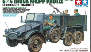 6X4 Truck Krupp Protze (Kfz.70) Personnel Carrier (1:35) - Tamiya