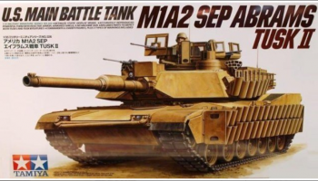 US M1A2 SEP Abrams TUSK II  (1:35) - Tamiya