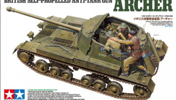 SLEVA  20%  DISCOUNT - British Self-Propelled Anti-Tank Gun Archer (1:35) - Tamiya