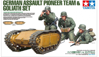 German Assault Pioneer Team / Goliath Set (1:35) - Tamiya